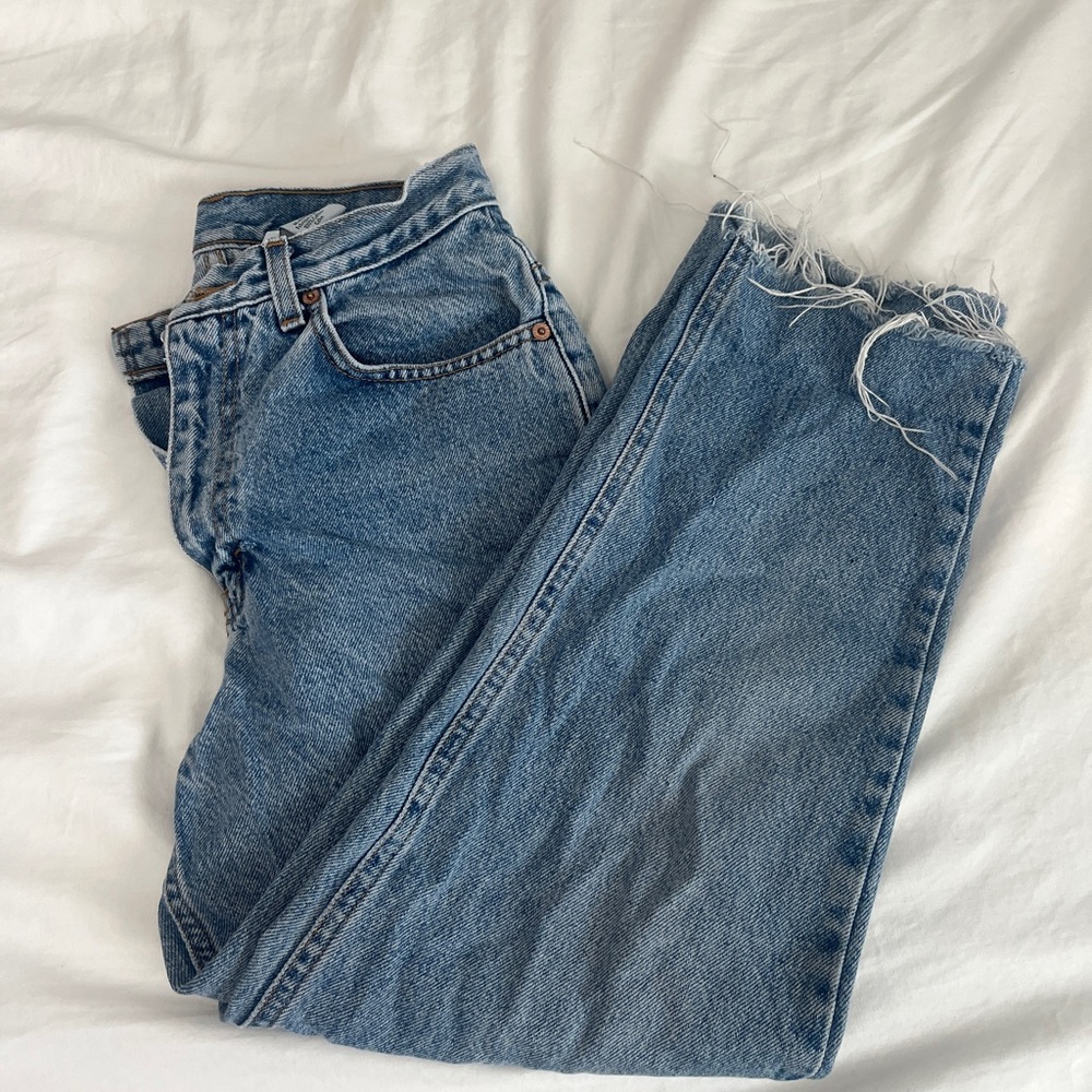 Calvin Klein Light Blue Straight Leg Jeans